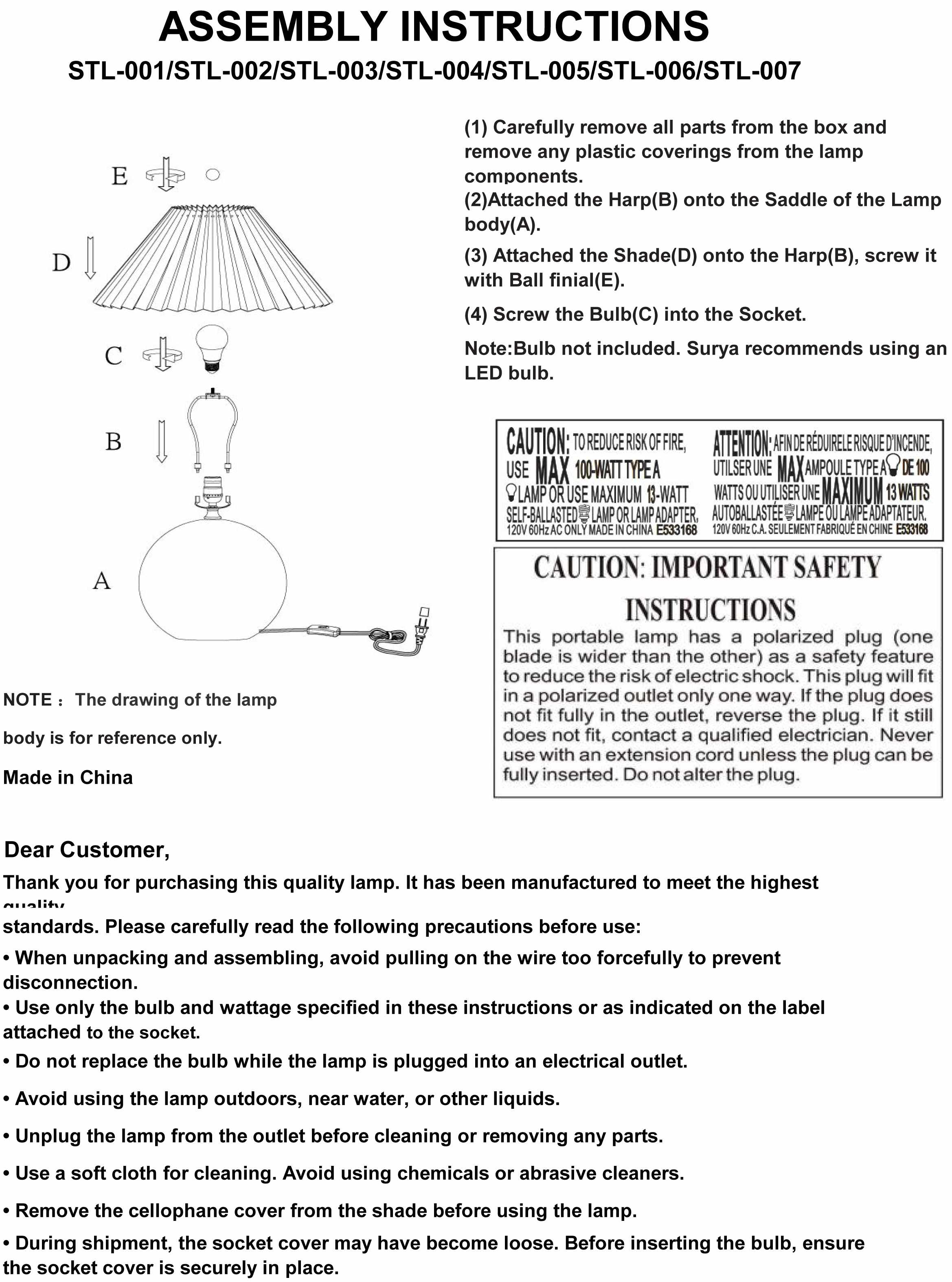 Policarpa Table Lamp