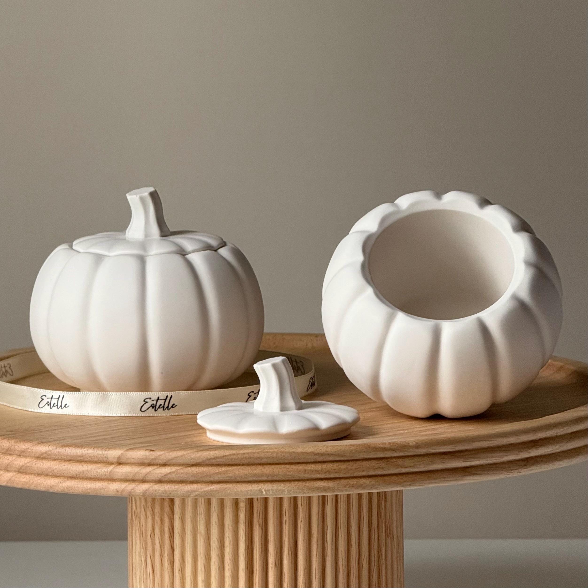 Pumpkin Jar Autumn Fall Home Decor