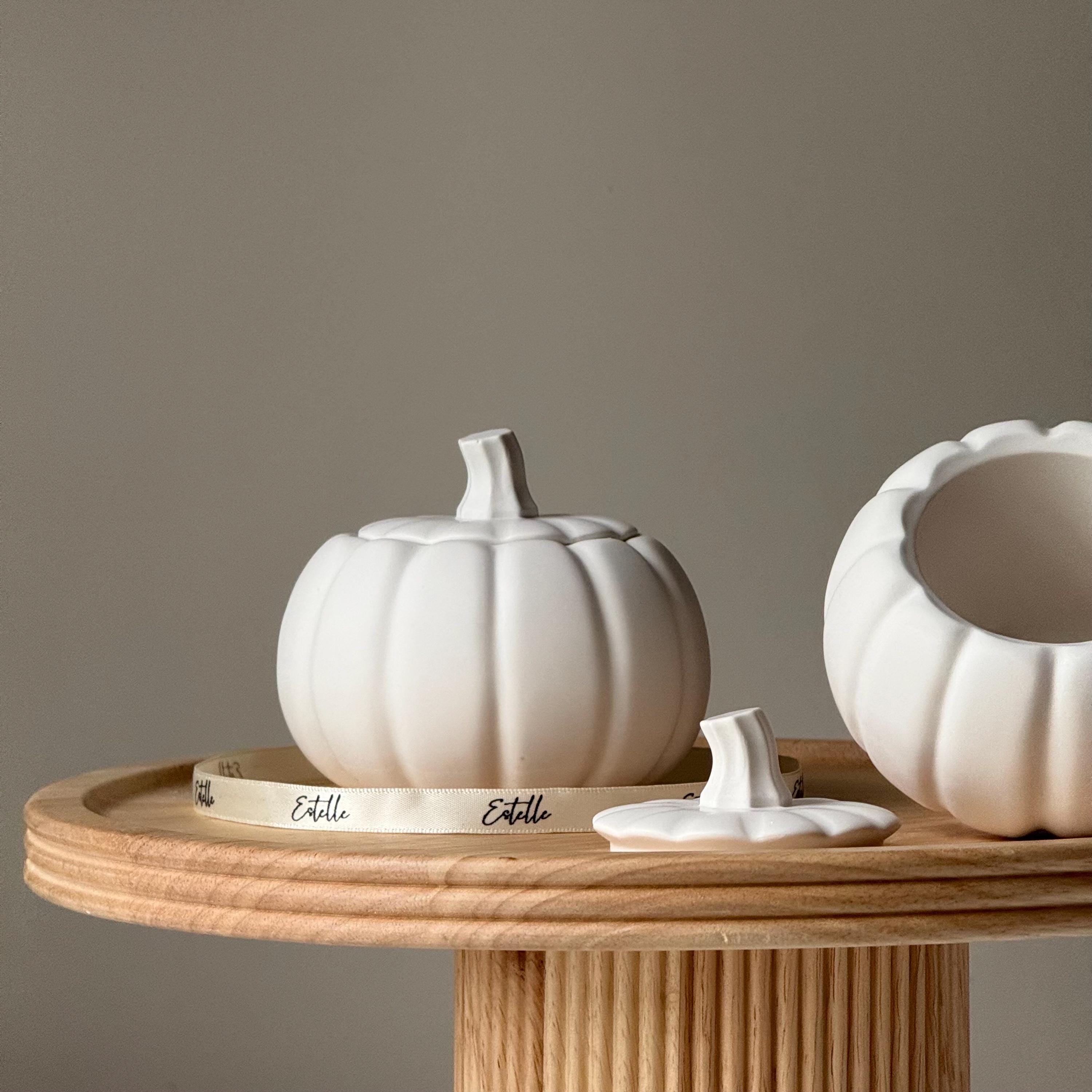 Pumpkin Jar Autumn Fall Home Decor